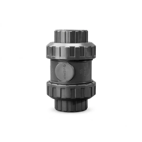 شیر یکطرفه PVC-U فنردار